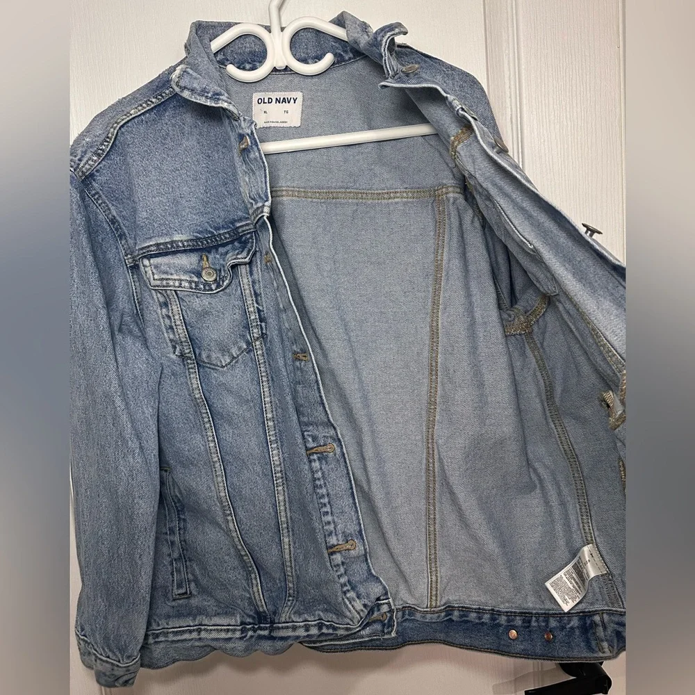Old Navy Blue Denim Jacket - XL - Picture 6 of 7